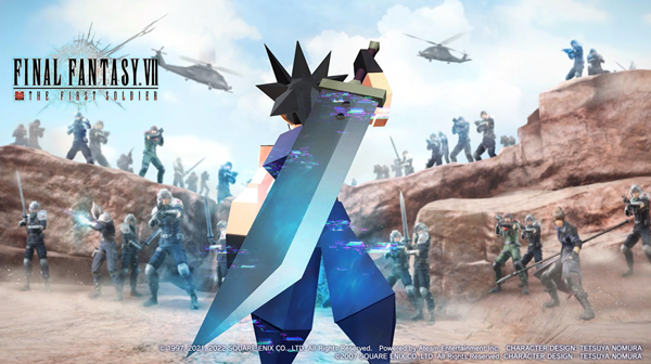 Zack, Aerith, y Muchos más aparecerán en su Forma Poligonal de CRISIS CORE -FINAL FANTASY VII- ¡Evento de colaboración en FINAL FANTASY VII THE FIRST SOLDI